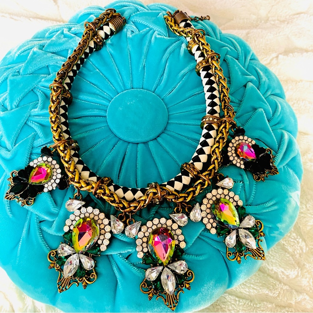 🌹HP🌹ASOS Rhinestone Statement Necklace